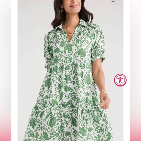 NEW💐THML Floral Print Dress Size XS - Picture 2 of 11